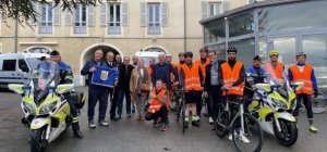 Les CRS de Châtel-Guyon se mobilisent pour les Jeux Olympiques à l'occasion d'un défi sportif unique !