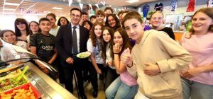 Aubière : un repas olympique pour les élèves de Joliot-Curie