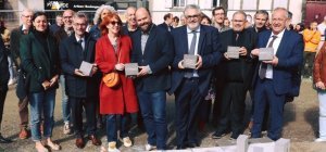 Allées du Cardo : la 1re pierre est posée