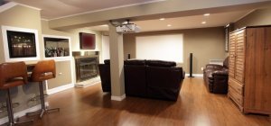 Le sous-sol devient pièce à vivre