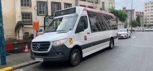 C. la navette gratuite pour les fêtes de fin d'année