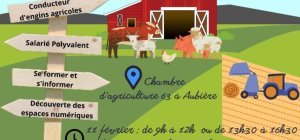 Nouvelle édition du forum  A la découverte des métiers de l'agriculture 