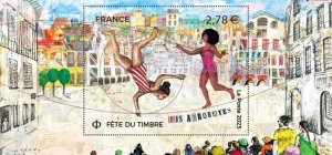 Fête du Timbre 2025, le timbre fait des acrobaties