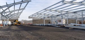 InspiRe : le nouveau centre d'exploitation et de maintenance des bus électriques prend forme