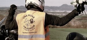  Une rose, un espoir  : les motards et bénévoles du Puy-de-Dôme se mobilisent contre le cancer