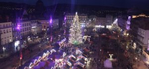 Le Marché de Noël de Clermont-Ferrand s'installe Place de Jaude du 28 novembre au 28 décembre