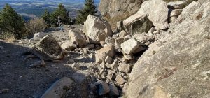 puy de Dôme : Le chemin des Muletiers fermé après des chutes de blocs rocheux