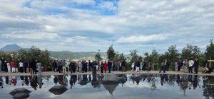 Inauguration de la phase 1 du parc de la Muraille à Saint-Jacques